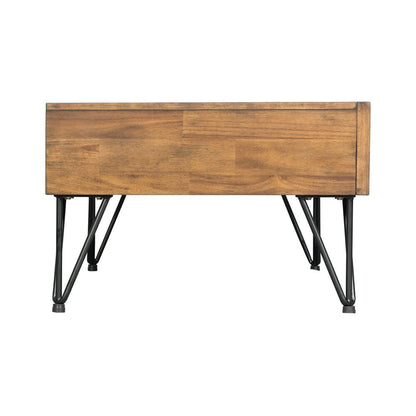 Picket House Furnishings - Tanner 2Pc Occasional Table Set Coffee Table And End Table in Light Walnut - TBN1002PC veiw 4