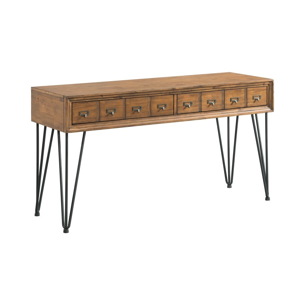 Picket House Furnishings - Tanner Sofa Table in Light Walnut - TBN100STE veiw 1
