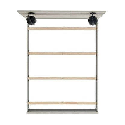 Picket House Furnishings - Tarrant Queen Bed with Lights & USB in White - B-3460-7-QBL veiw 3