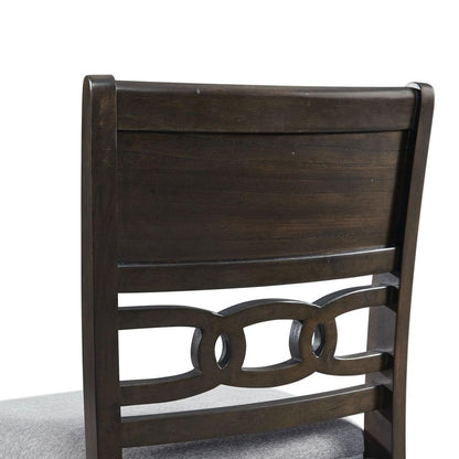 Picket House Furnishings - Taylor Counter Height 5PC Dining Set in Walnut - DAH550C5PC veiw 9