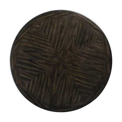 Picket House Furnishings - Taylor Counter Height Faux Leather 5PC Dining Set in Walnut - DAH555PC5PC veiw 3