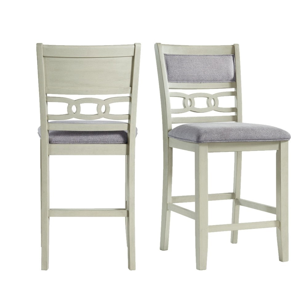 Picket House Furnishings - Taylor Counter Height Side Chair in Bisque (Set of 2) - DAH750CSC veiw 1