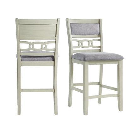 Picket House Furnishings - Taylor Counter Height Side Chair in Bisque (Set of 2) - DAH750CSC veiw 1