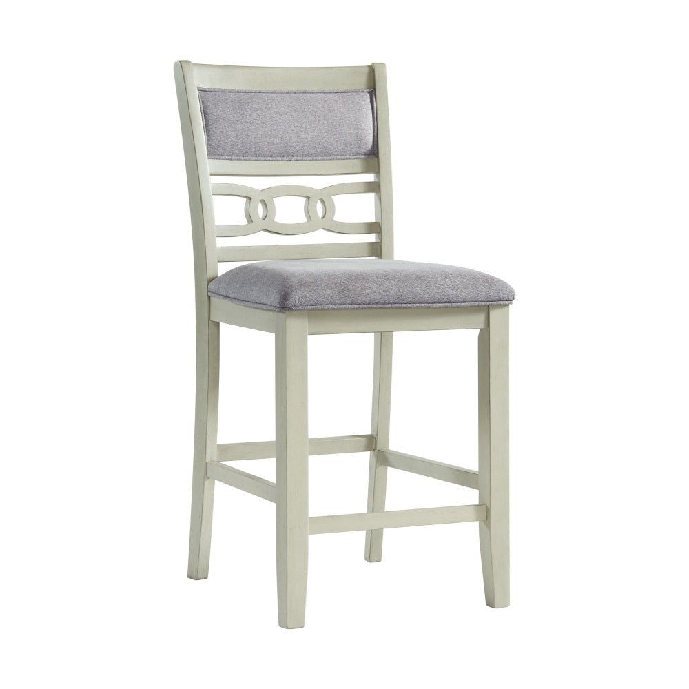 Picket House Furnishings - Taylor Counter Height Side Chair in Bisque (Set of 2) - DAH750CSC veiw 2