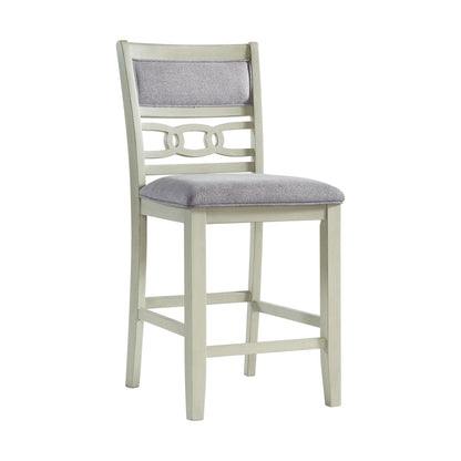 Picket House Furnishings - Taylor Counter Height Side Chair in Bisque (Set of 2) - DAH750CSC veiw 2