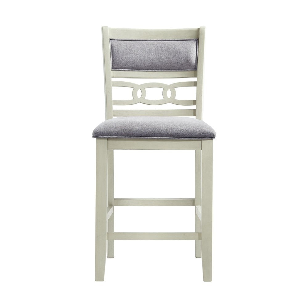 Picket House Furnishings - Taylor Counter Height Side Chair in Bisque (Set of 2) - DAH750CSC veiw 3