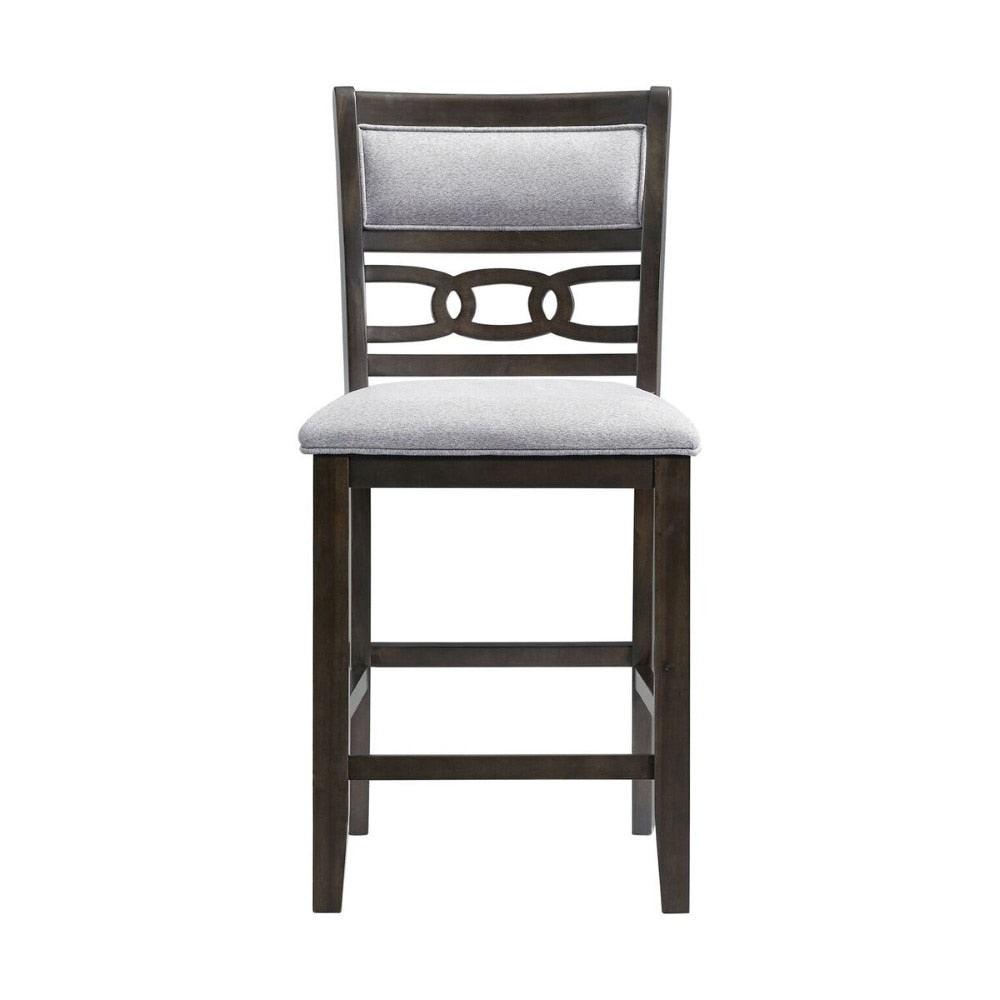 Picket House Furnishings - Taylor Counter Height Side Chair in Walnut (Set of 2) - DAH550CSC veiw 3