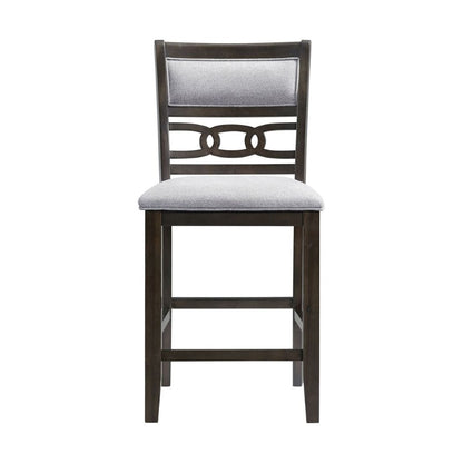 Picket House Furnishings - Taylor Counter Height Side Chair in Walnut (Set of 2) - DAH550CSC veiw 3