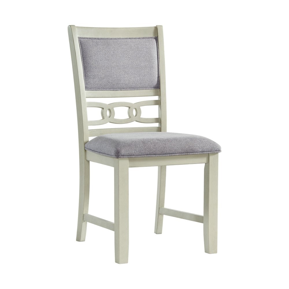 Picket House Furnishings - Taylor Standard Height 5PC Dining Set in Bisque - DAH7005PC veiw 6