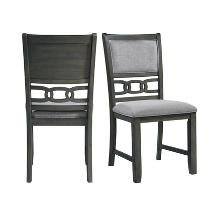 Picket House Furnishings - Taylor Standard Height Side Chair in Gray (Set of 2) - DAH300SC veiw 1