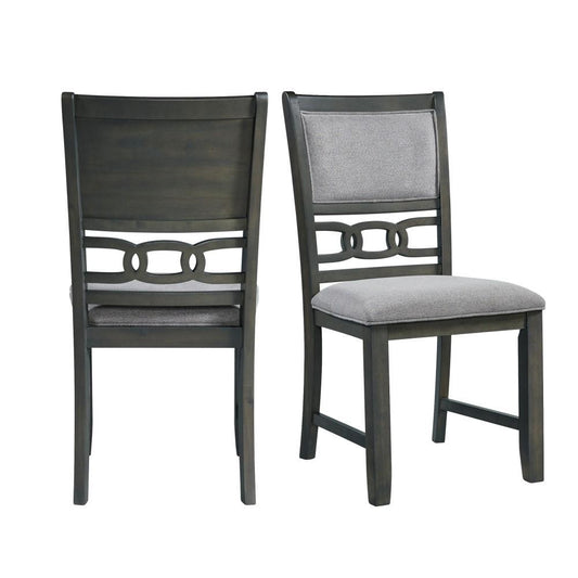 Picket House Furnishings - Taylor Standard Height Side Chair in Gray (Set of 2) - DAH300SC veiw 1