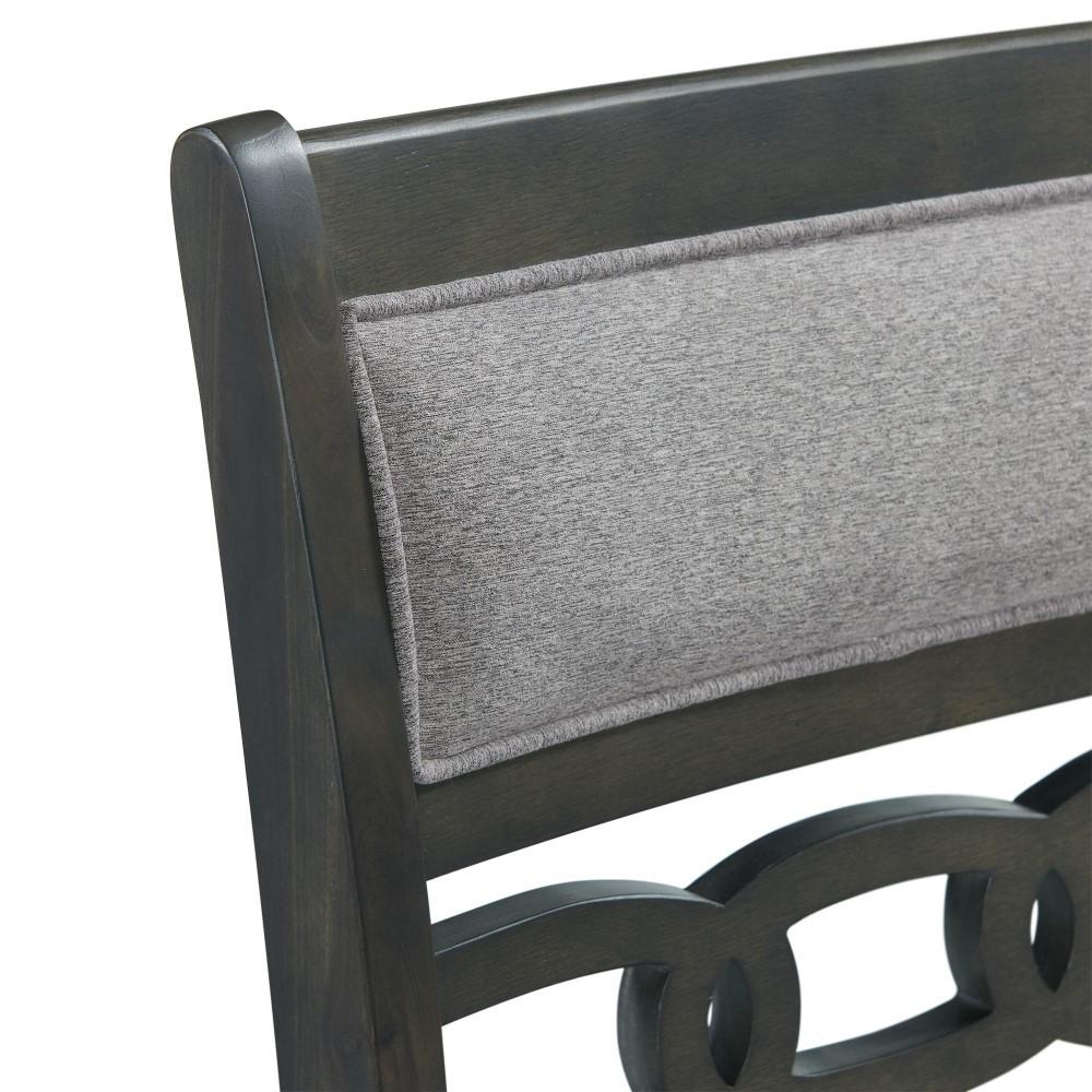 Picket House Furnishings - Taylor Standard Height Side Chair in Gray (Set of 2) - DAH300SC veiw 3