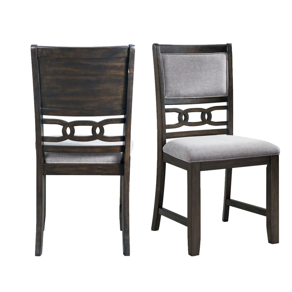 Picket House Furnishings - Taylor Standard Height Side Chair in Walnut (Set of 2) - DAH500SC veiw 1