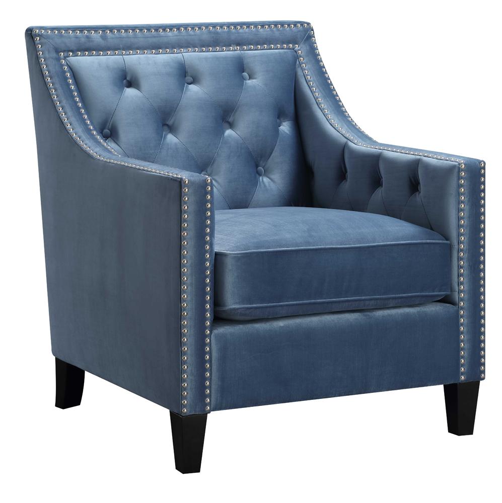 Picket House Furnishings - Teagan Accent Chair in Marine Blue - UTF291100 veiw 2
