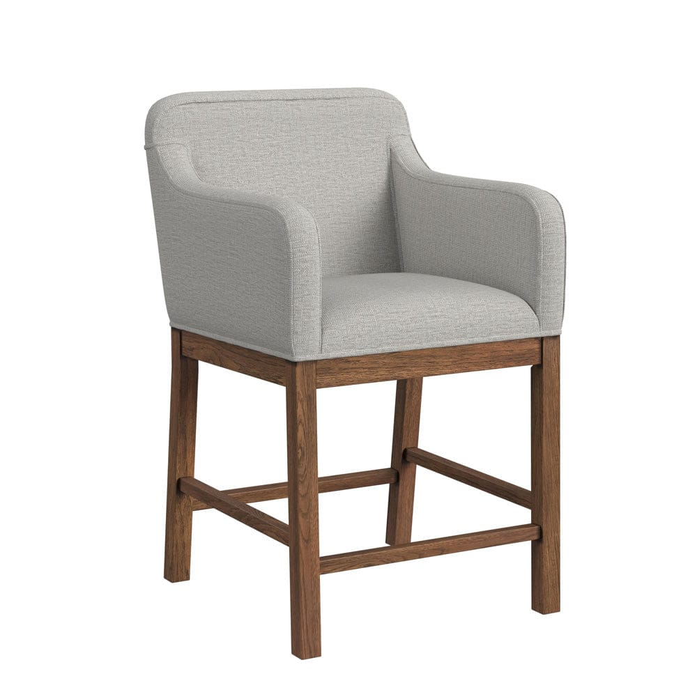 Picket House Furnishings -  Thorin 7PC Counter Height Dining Set in Brown-Table, Four Chairs and Two UPH Chairs - D-18900-5-CTCAC-7PC view 4