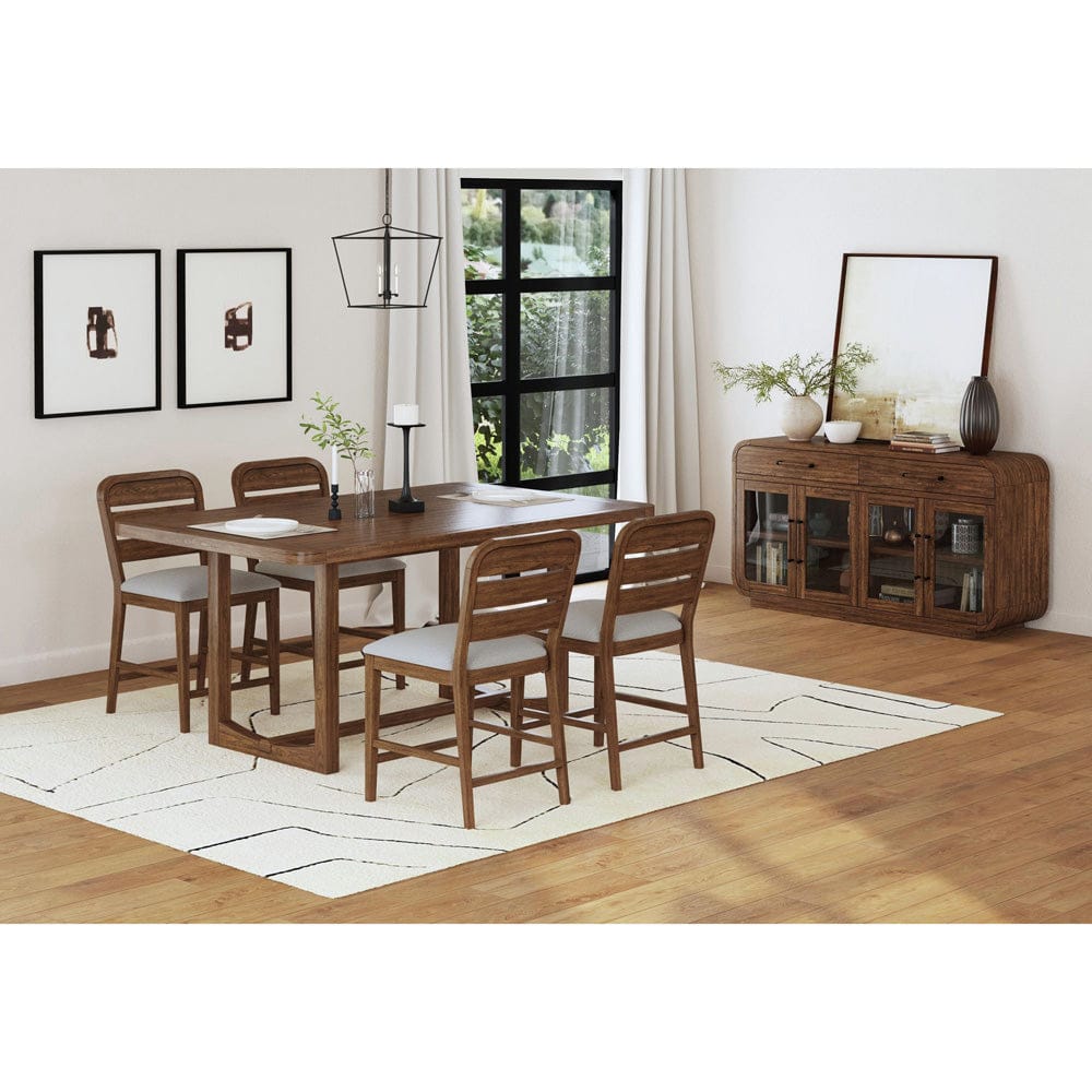 Picket House Furnishings -  Thorin Counter Table in Brown - D-18900-5-CT view 4