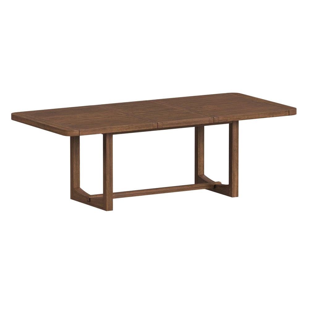 Picket House Furnishings -  Thorin Dining Table with 18" Leaf in Brown - D-18900-5-DT view 1