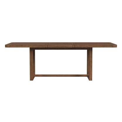 Picket House Furnishings -  Thorin Dining Table with 18" Leaf in Brown - D-18900-5-DT view 2