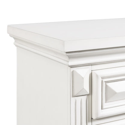Picket House Furnishings - Trent 2-Drawer Nightstand in White - CY750NS veiw 5