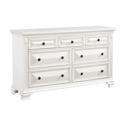 Picket House Furnishings - Trent 7-Drawer Dresser in White - CY700DR veiw 1