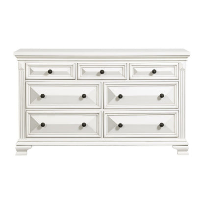 Picket House Furnishings - Trent 7-Drawer Dresser in White - CY700DR veiw 2