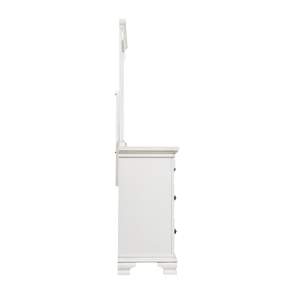 Picket House Furnishings - Trent 7-Drawer Dresser w/ Mirror Set in White - CY700DRMR veiw 3