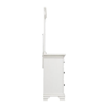 Picket House Furnishings - Trent 7-Drawer Dresser w/ Mirror Set in White - CY700DRMR veiw 3
