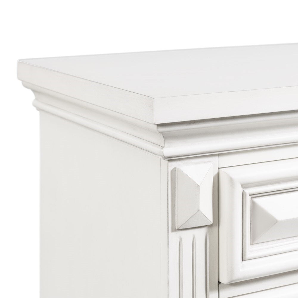 Picket House Furnishings - Trent 7-Drawer Dresser w/ Mirror Set in White - CY700DRMR veiw 7