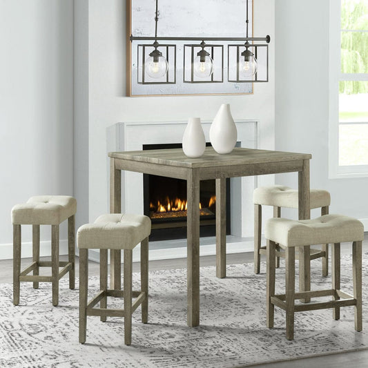 Picket House Furnishings - Turner 5PC Counter Height Dining Set - CDOL1005CS view 1