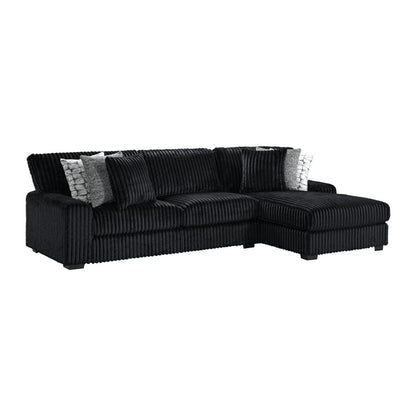 Picket House Furnishings -  Twilight 2PC Sectional Set in Grand Cord - U-16570-10473-2PC view 1