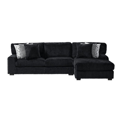 Picket House Furnishings -  Twilight 2PC Sectional Set in Grand Cord - U-16570-10473-2PC view 2