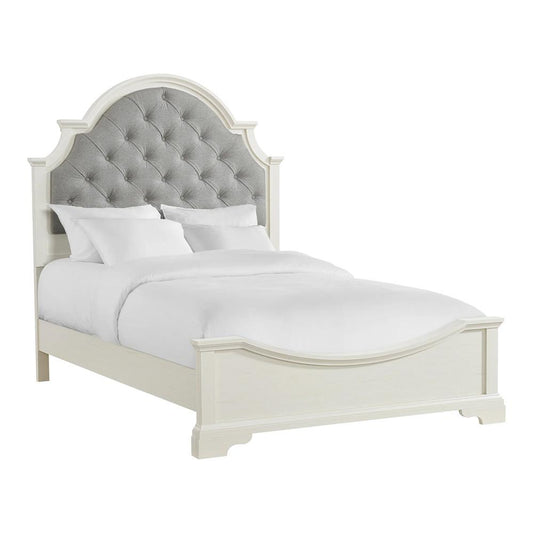 Picket House Furnishings - Ulysses Youth Full UPH Bed in White - Y-13160-7-FUB veiw 1