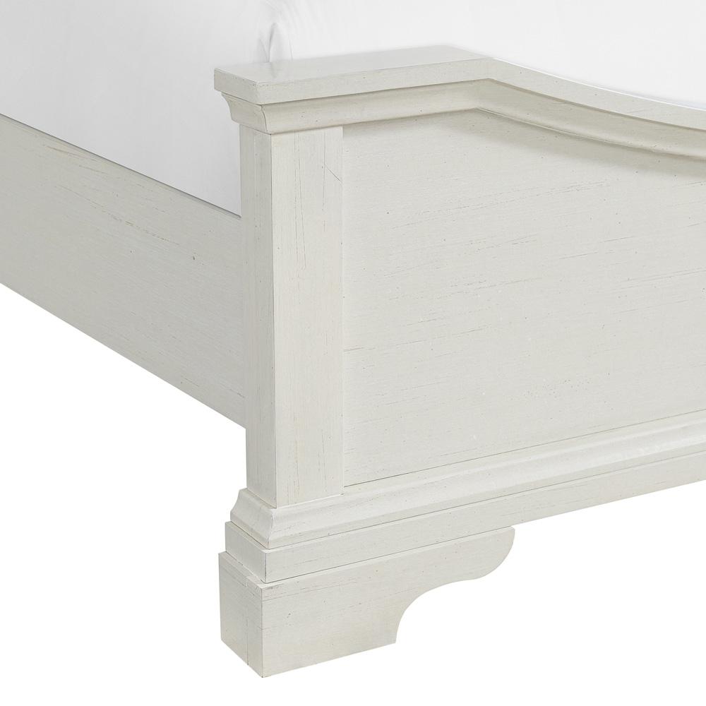 Picket House Furnishings - Ulysses Youth Full UPH Bed in White - Y-13160-7-FUB veiw 3