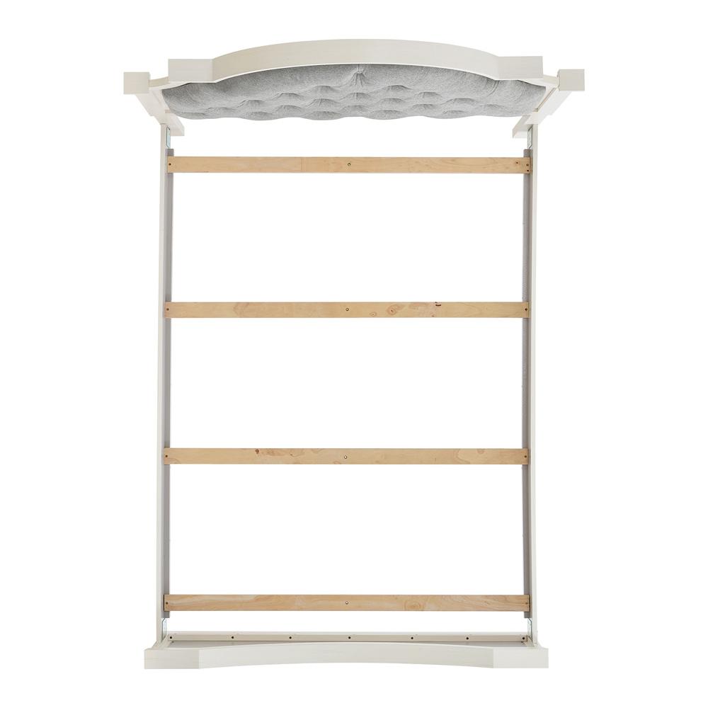 Picket House Furnishings - Ulysses Youth Full UPH Bed in White - Y-13160-7-FUB veiw 4