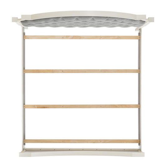 Picket House Furnishings - Ulysses Youth King UPH Bed in White - Y-13160-7-KUB veiw 2