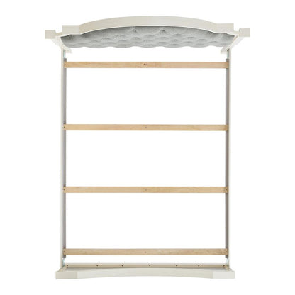 Picket House Furnishings - Ulysses Youth Queen UPH Bed in White - Y-13160-7-QUB veiw 2