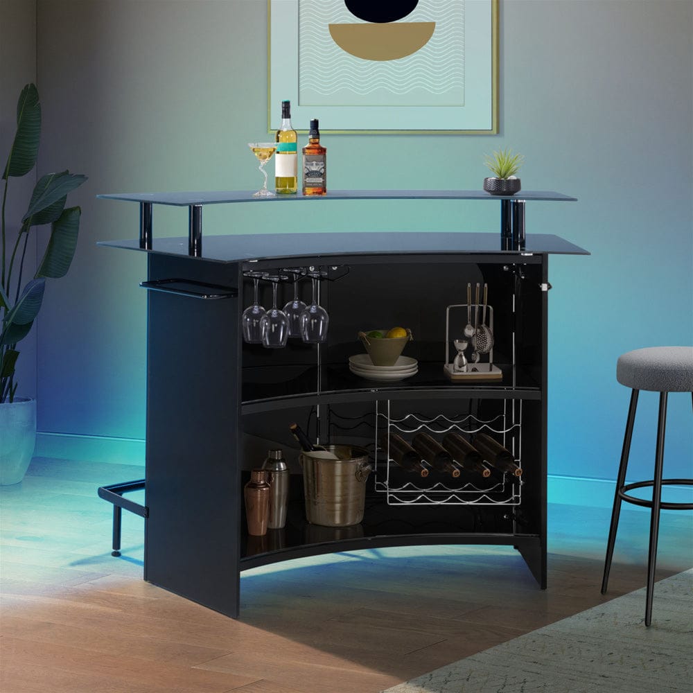 Picket House Furnishings - Valerie  Bar Table in Black - DA-17290-8-BT view 4