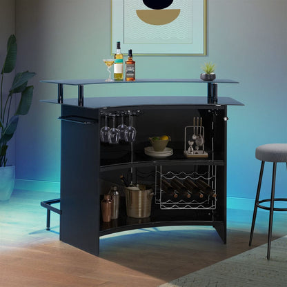 Picket House Furnishings - Valerie  Bar Table in Black - DA-17290-8-BT view 4