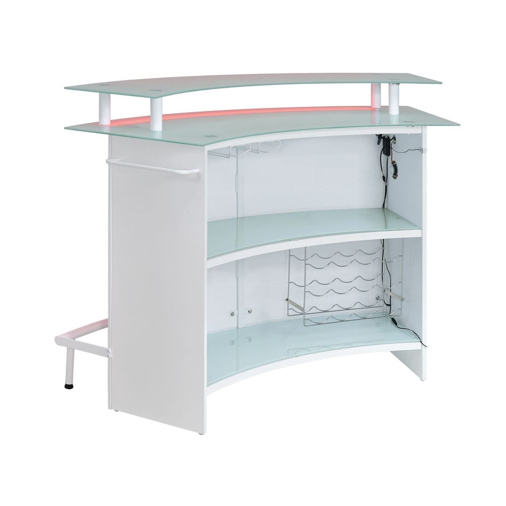 Picket House Furnishings - Valerie Bar Table in White - DA-17290-7-BT view 2
