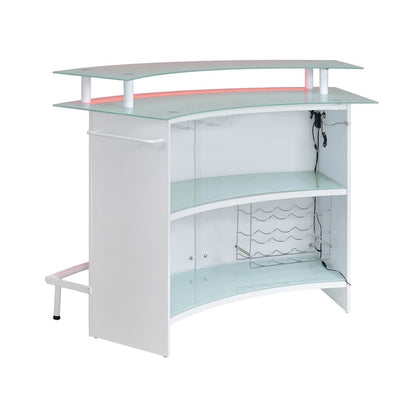 Picket House Furnishings - Valerie Bar Table in White - DA-17290-7-BT view 2