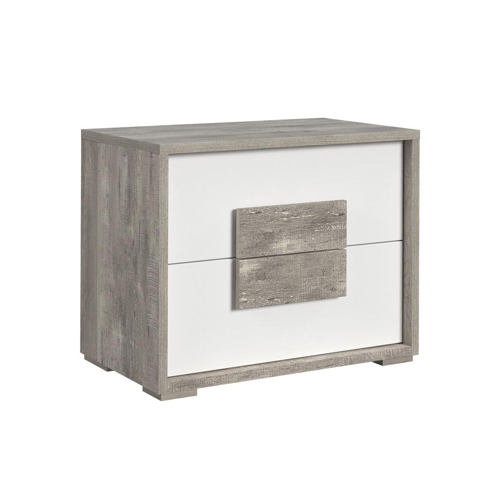 Picket House Furnishings - Vega 2-Drawer Nightstand with USB in Dual Tone - B-16010-7-NS2 veiw 1