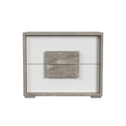 Picket House Furnishings - Vega 2-Drawer Nightstand with USB in Dual Tone - B-16010-7-NS2 veiw 2