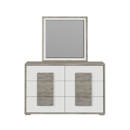 Picket House Furnishings - Vega Dresser and Mirror Set in Dual Tone - B-16010-7-DRMR veiw 2