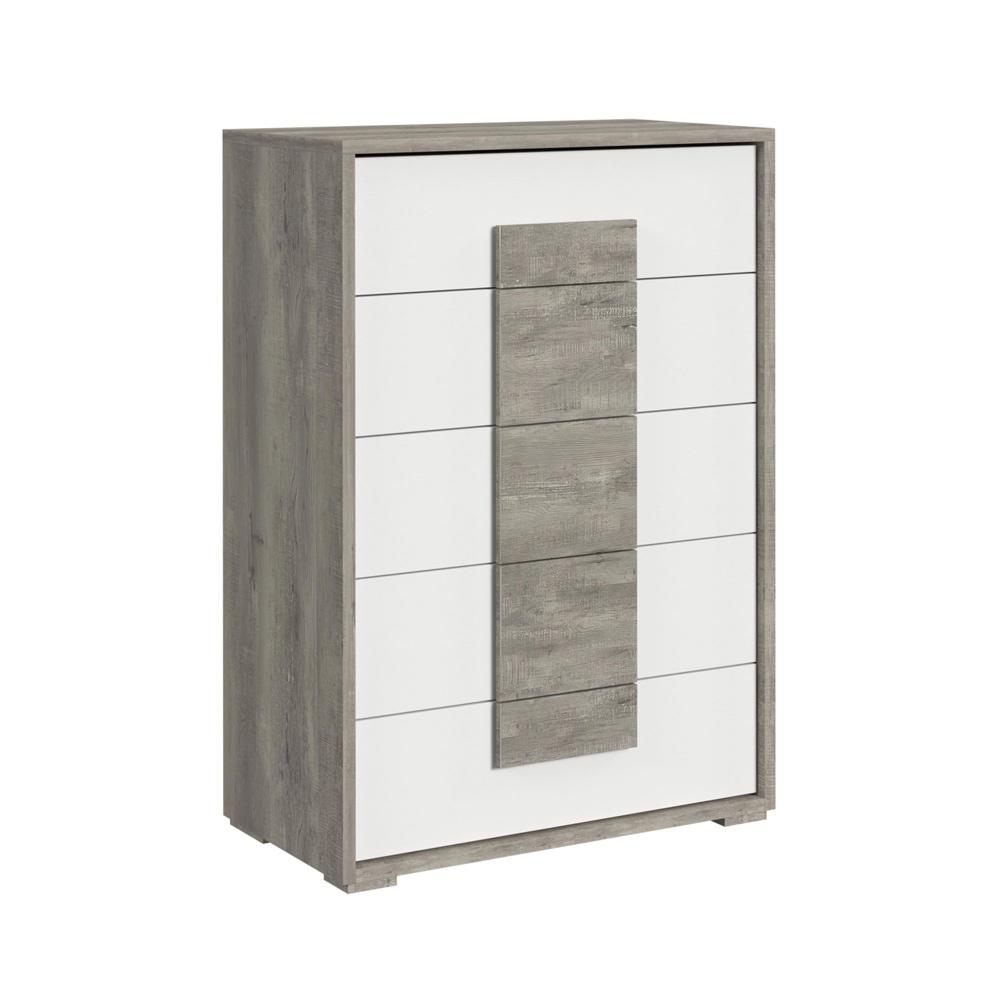 Picket House Furnishings - Vega Queen 3PC Bedroom Set with LED in Dual Tone - B-16010-7-QBL-3PC veiw 2