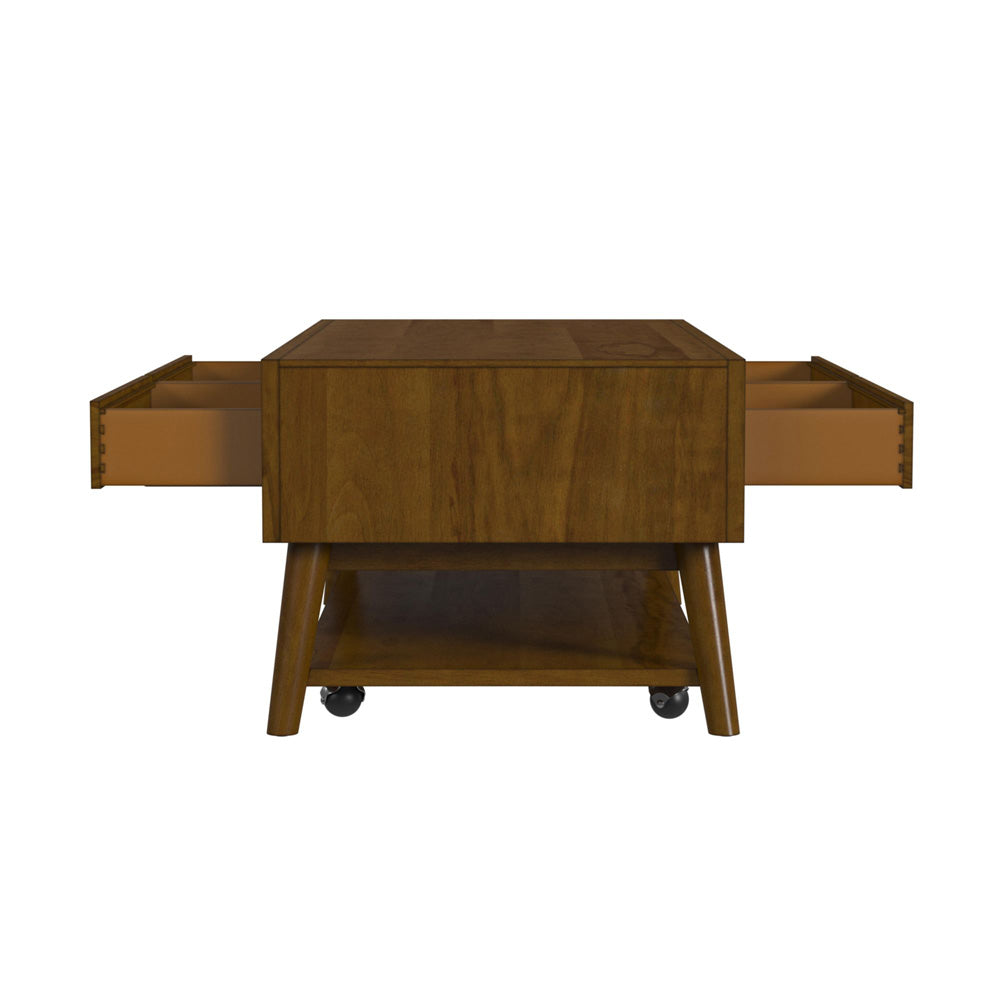 Picket House Furnishings - Veronica 3PC Occasional Table Set in Walnut-Coffee Table, End Table & Sofa Table - T-16550-5-ST-3PC view 5