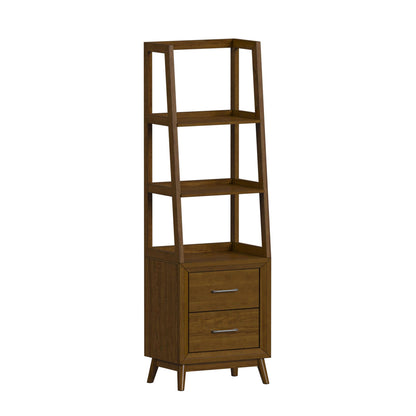 Picket House Furnishings - Veronica 5PC Entertainment Unit With 60" TV Console in Walnut - LA-16550-5-TV1-5PC view 3