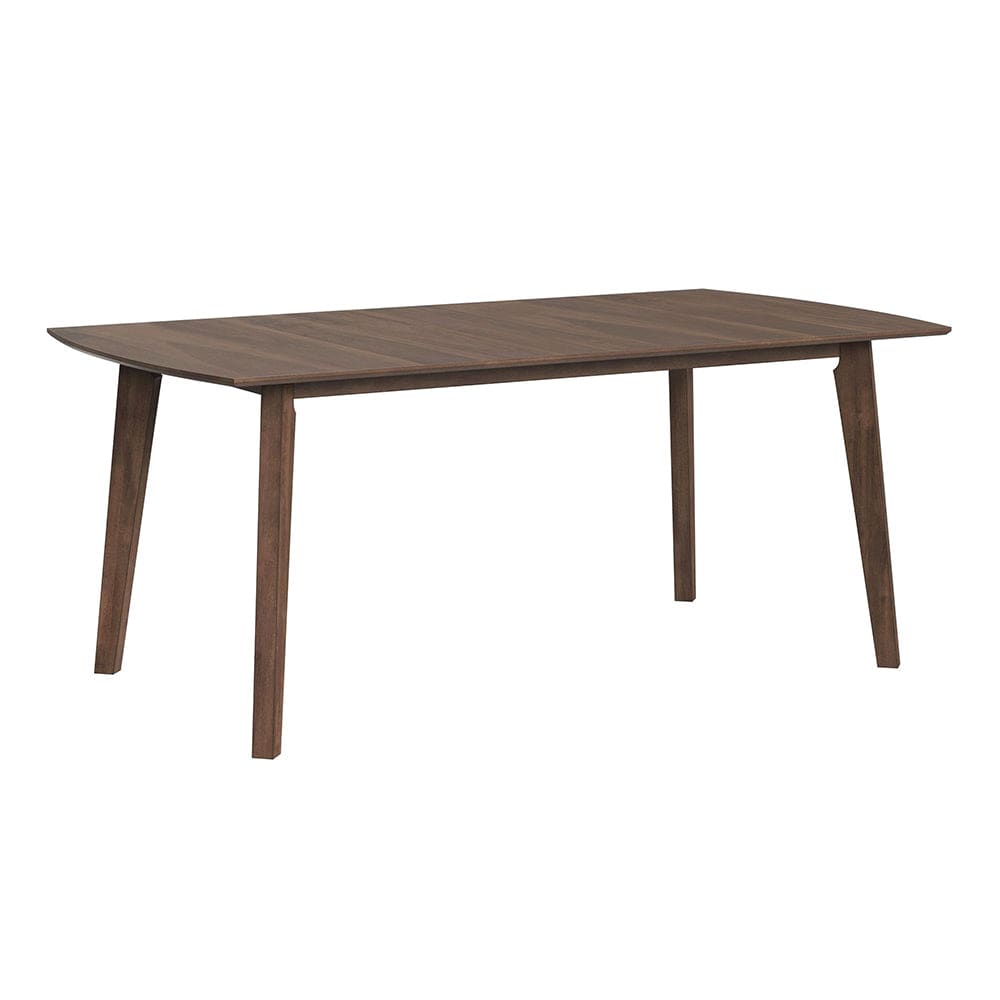 Picket House Furnishings -  Veronica 5PC Standard Height Dining Set in Walnut-Rectangular Table and Four Denim Blue Fabric Chairs - D-16550-5-DT1-SCB-5PC view 2