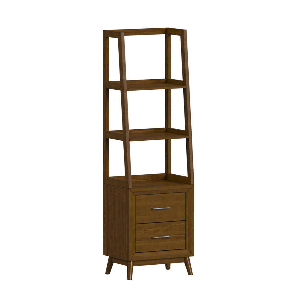 Picket House Furnishings - Veronica 6PC Entertainment Unit With 70" TV Console in Walnut - LA-16550-5-TV2-6PC view 3