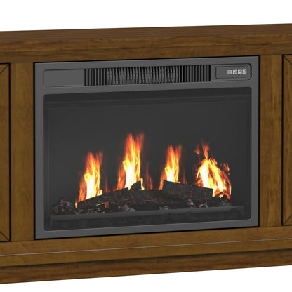 Picket House Furnishings - Veronica 6PC Entertainment Unit With 70" TV Console in Walnut - LA-16550-5-TV2-6PC view 6