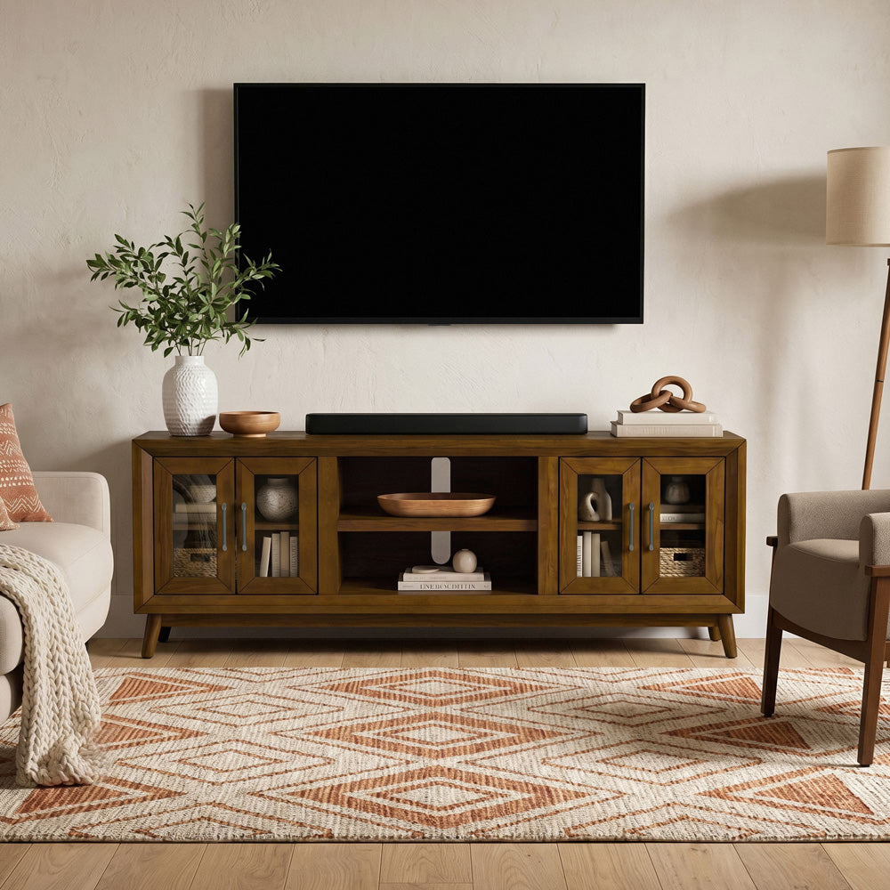 Picket House Furnishings - Veronica 70" TV Console - LA-16550-5-TV2 view 4